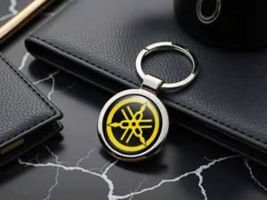 Yamaha Luxury Key Chain Premium Stainless Metal